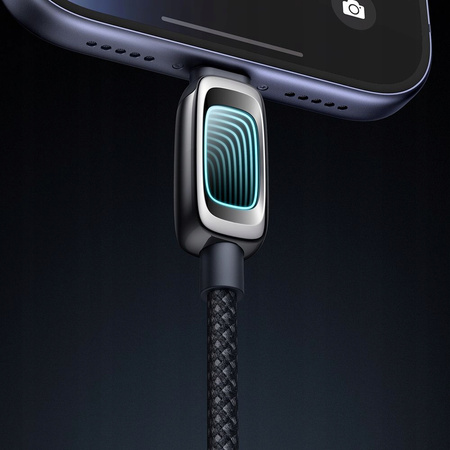 MCDODO KABEL USB-C LIGHTNING SZYBKIE ŁADOWANIE DO IPHONE PD 36W CZARNY 1M