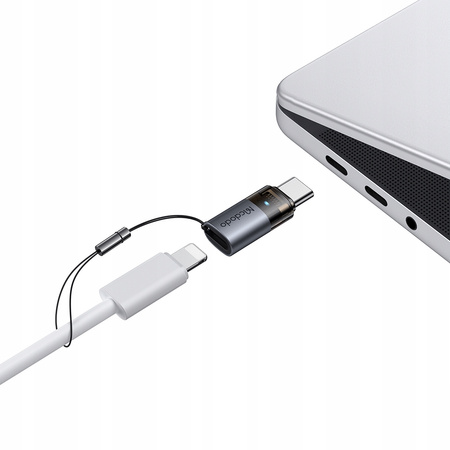 ADAPTOR MCDODO USB-C TIP C PENTRU LIGHTNING IPHONE 17 PRO LED