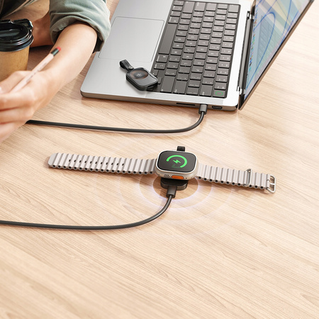 MCDODO INDUCTIVE CHARGER FOR CHARGING APPLE WATCH 6 7 8 9 SE ULTRA STRAP