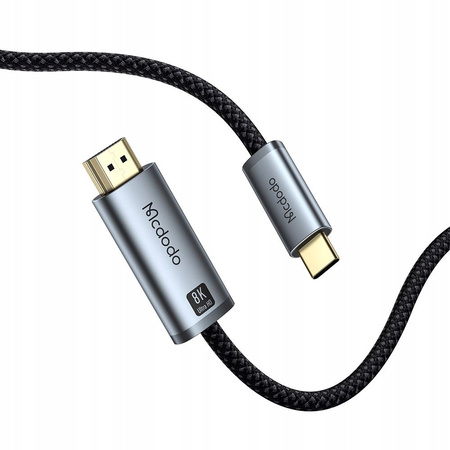 MCDODO KABEL USB-C HDMI PRZEJŚCIÓWKA ADAPTER HUB USB TYP C DO HDMI 8K 2M