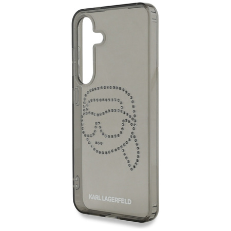 KARL LAGERFELD POKROWIEC KARL HEAD LOGO Z CYRKONIAMI DO SAMSUNG GALAXY S25