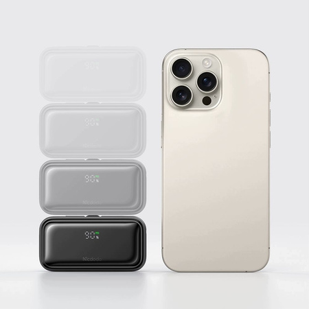 MCDODO MAŁY POWERBANK DO TELEFONU SZYBKIE ŁADOWANIE 5000MAH 3 X USB-C 22,5W
