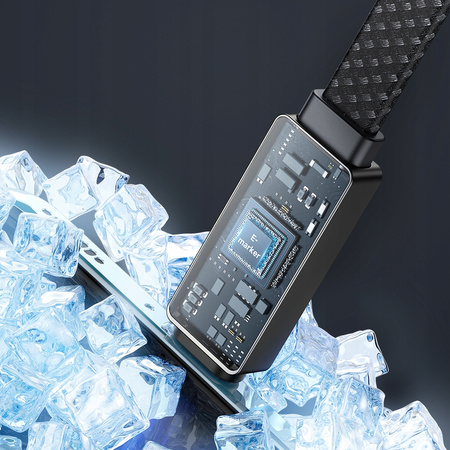 Cablu USB-C MCDODO cu încãrcare rapidã pentru Samsung ?i Apple, USB tip C, 100W, 1M, LED