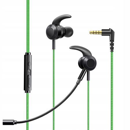 Mcdodo Headphones with Microphone Gaming Mini Jack, Green