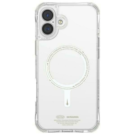 Skinarma etui Saido iPhone 16 6.1       Magnetic Charging zielony/green (niteglow)