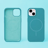 Nakładka Silicone Thin Mag do iPhone 12 / 12 Pro 6,1" turkus