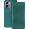 Etui Smart Magnetic do Oppo A6 4G / A6 5G / A6X 4G / A6X 5G / A6S 4G / A6S 5G Global ciemnozielone
