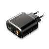 £adowarka sieciowa McDodo, uniwersalna, szybkie ³adowanie PD, 20W, 2xUSB, USB-C, LCD