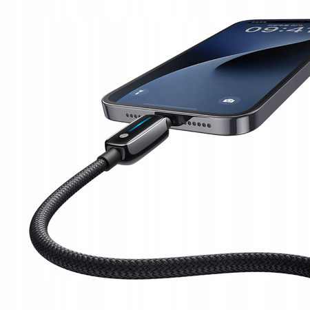 MCDODO ŁADOWARKA KABEL USB-C DO IPHONE LIGHTNING SZYBKIE ŁADOWANIE 1M LED