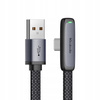MCDODO KABEL USB-C KĄTOWY SZYBKIE ŁADOWANIE USB TYP C 6A 100W CZARNY 2M