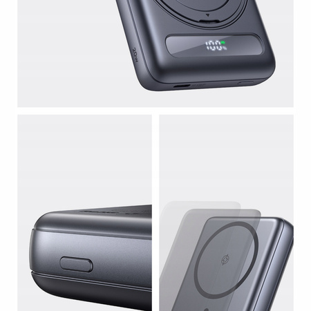 MCDODO POWERBANK INDUKCYJNY DO IPHONE ZE STOJAKIEM MAGSAFE 5000MAH USB-C