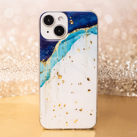 Nakładka Gold Glam do iPhone 13 Pro 6,1" iceberg
