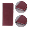 Etui Smart Magnetic do Oppo A6 4G / A6 5G / A6X 4G / A6X 5G / A6S 4G / A6S 5G Global burgundowe