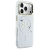 Etui Karl Lagerfeld IML Choupettes Karl Script Logo MagSafe do iPhone 17 Pro przezroczysty