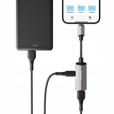 McDodo Adapter do iPhone,  złącze do telefonu Apple, do OTG, USB 3.0