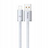 MCDODO KABEL USB-A LIGHTNING SZYBKIE ŁADOWANIE DO TELEFONU 3A LED BIAŁY 1M