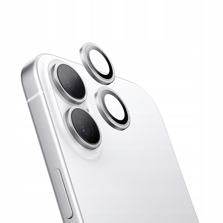 MCDODO SZKŁO HARTOWANE NA APARAT OCHRONNE DO APPLE IPHONE 17 TYŁ SREBNE