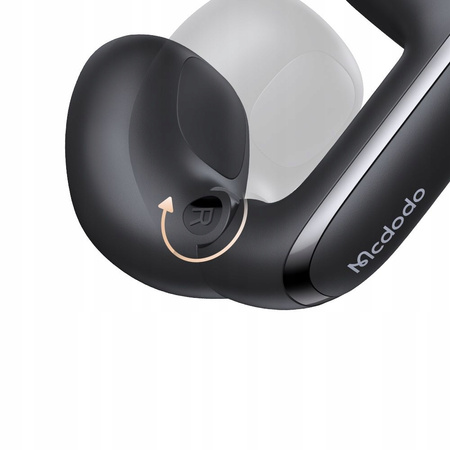 MCDODO SŁUCHAWKI BEZPRZEWODOWE POWIETRZNE Z KLIPSEM NA UCHO BLUETOOTH ETUI