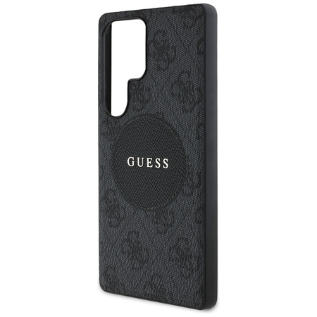 GUESS ETUI CASE DO SAMSUNG GALAXY S25 ULTRA MAGNETYCZNE 4G ROUND PATCH LOGO