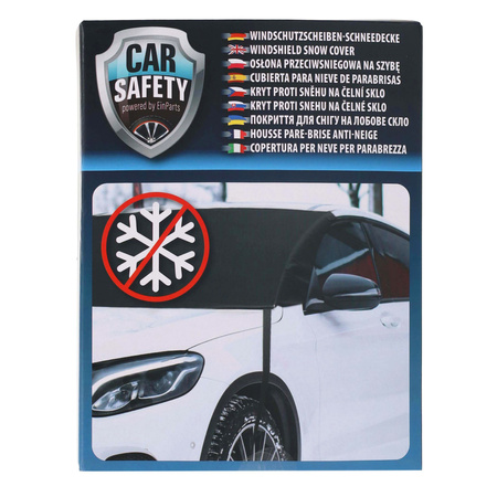 CARSAFETY MATA ANTYSZRONOWA DO SAMOCHODU Z ELASTYCZNYM MOCOWANIEM I ZAMKA