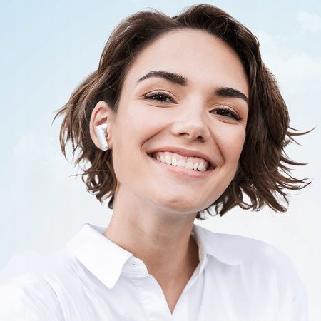 Cã?ti intraauriculare Bluetooth fãrã fir MCDODO cu husã ?i curea pentru microfon