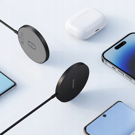 MCDODO ŁADOWARKA INDUKCYJNA BEZPRZEWODOWA DO MAGSAFE IPHONE 12 13 14 15 15W