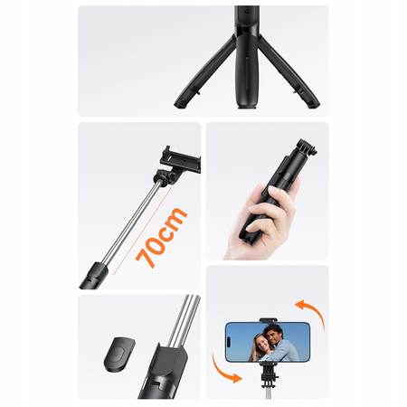 MCDODO SELFIE STICK TRIPOD BLUETOOTH TRIPOD LONG FOR IPHONE SAMSUNG