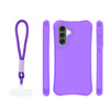 Nakładka SafePop ze smyczą do Samsung Galaxy A36 5G / A56 5G / A37 5G fioletowa