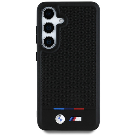 BMW ETUI DO MAGSAFE DO SAMSUNG GALAXY S25 POKROWIEC LEATHER TRICOLOR STRIPE