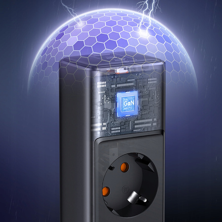 MCDODO POWER STRIP CHARGER GAN TYPE C 6X USB-C USB AC 1.5M