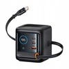 MCDODO SZYBKA ŁADOWARKA Z WBUDOWANYM KABLEM ZASILACZ 4X USB-C USB-A 100W