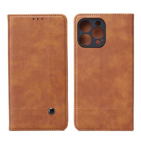 Etui Smart Seam do Motorola Moto G05 brązowe