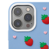Nakładka Strawberry do iPhone 17 Pro Max 6,9'' niebieska