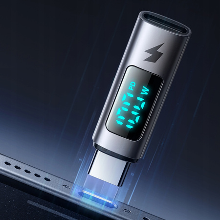 MCDODO-Adapter USB-C USB Typ C Schnellladefunktion 100W Messuhr