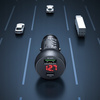 MCDODO POWERFUL FAST CAR CHARGER METER 2X USB USB-C 45W LED