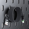 Cablu USB-C MCDODO cu încãrcare rapidã pentru Samsung Xiaomi Type C, 6A, 100W, 1M LED