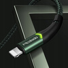 MCDODO KABEL USB LIGHTNING SZYBKIEGO ŁADOWANIA 36W DO IPHONE 13 14 1M LED POMARAŃCZOWY