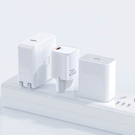 MCDODO SZYBKA ŁADOWARKA SIECIOWA ZASILACZ DO IPHONE LIGHTNING 20W KABEL 1M