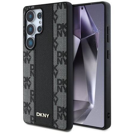 DKNY ETUI SKÓRZANE CHECKERED DO SAMSUNG GALAXY S25 ULTRA DO MAGSAFE