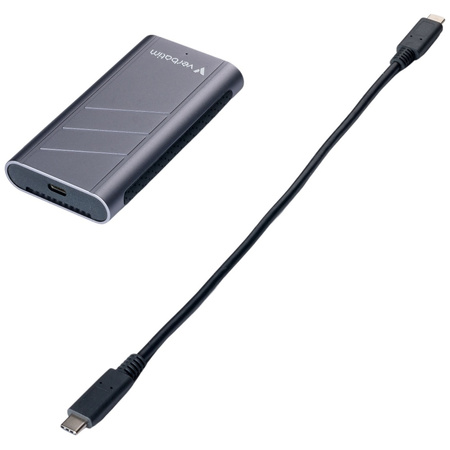 Dysk zewnętrzny Verbatim TurboMetal SSD  2TB USB4 USB-C szary 32022