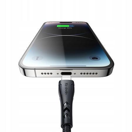 Cablu Lightning scurt MCDODO USB-C cu încãrcare rapidã 36W pentru iPhone 20 cm