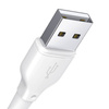 Cablu Mcdodo JCA-7270 USB-A la Lightning, 1,2 m (alb)
