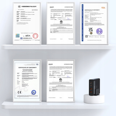 Sta?ie de încãrcare, GaN, 4 porturi, 100W, Mcdodo