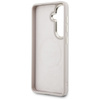 Guess nakładka 4G Big Rhinestone Triangle Strap MagSafe do Samsung Galaxy S26 różowa