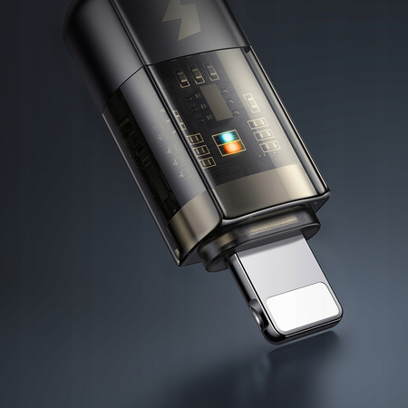  McDodo Kabel Prism, szybki, wytrzymały, USB-C, do iPhone, 36W, 1.8m, czarny