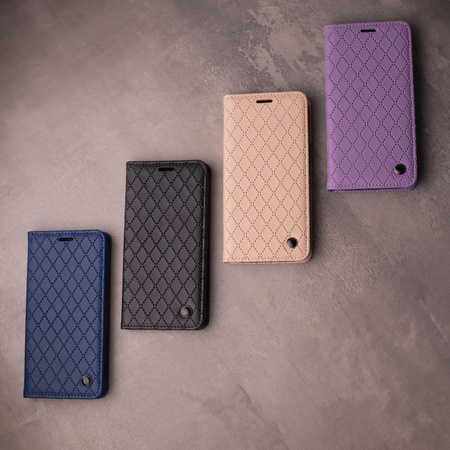Etui Smart Caro do iPhone 16 Plus 6,7" czarne