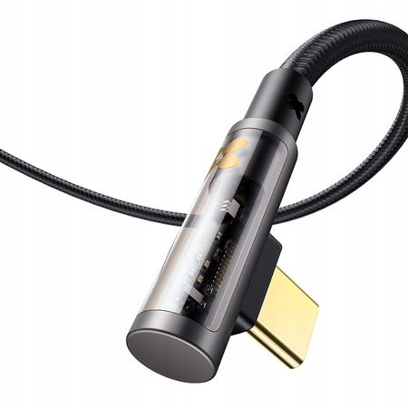  McDodo Kabel Prism, USB-C, kątowy,  szybki, 100W 6A, 1.8m