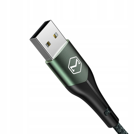 Cablu USB Lightning MCDODO cu încãrcare rapidã 36W pentru iPhone 13/14, 1M, LED Verde