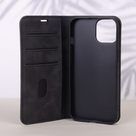 Etui Smart Suede do Samsung Galaxy A52 4G / A52 5G / A52S 5G czarne