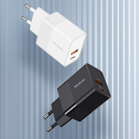 Încãrcãtor de telefon Mcdodo, rapid, USB, USB-C, 20W, pentru iPhone, universal, negru